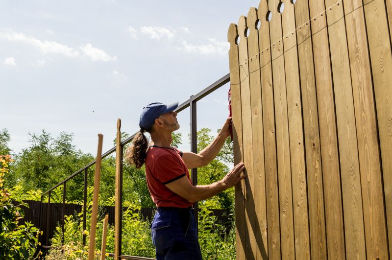 Boundary Fence Installation detail