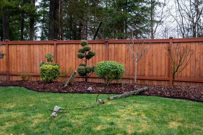 Treated Fence Installation